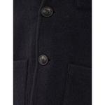 Элегантная шерстяная синяя куртка для мужчин Kangra - фото 3