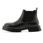 V ZERO FIVE Короткие мужские ботинки челси 3,5 см, черные - фото