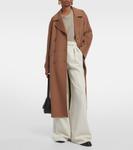 Широкие брюки из джерси zinnia Max Mara, бежевый - фото 2