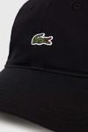 Бейсболка из хлопка Lacoste, черный - фото 3