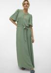 Платье макси VMALVA LANGES Vero Moda, зеленый - фото 4