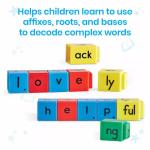 Набор занятий по чтению префиксов и суффиксов стержней Learning Resources - фото 6
