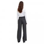 Брюки Selected Rita Wide Fit, серый - фото 2