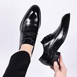 Чёрные классические туфли SHUPATE для мужчин - фото 3