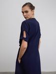 Платье до колена BGN, темно-синий - фото 6