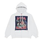 Толстовка Supreme Muta Zip Up Hooded 'Ash Grey', серый - фото