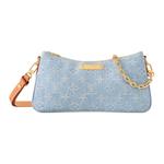 LOUIS VUITTON Сумка пудреница голубой деним - фото 2