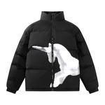 Стеганая куртка унисекс Duamin, Черный - фото