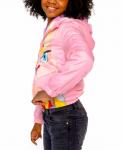 Детская куртка средней плотности с меховой подкладкой Members Only, Pink - фото 2