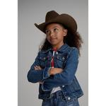 Джинсовая куртка Levi's Trucker для девочек 7–16 лет, цвет Medium Wash - фото 5