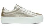 Кроссовки one star platform ox 'light gold' Converse, золотой - фото 2