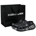 Клоги унисекс Crocs, черный - фото