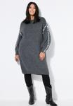 Платье Studio Untold OVERSIZED SEAM, Dark Mottled Grey/Mottled Dark Grey - фото