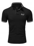 Рубашка-поло REPUBLIX, черный/белый - фото
