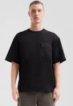 Футболка QS Basic T-shirt, Schwarz/Black - фото