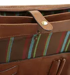 Сумка для документов Pike, натуральная кожа Piké, коричневый - фото 7