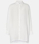 Нико рубашка оверсайз из рами Leset, Parchment - фото