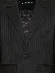 Пиджак в полоску John Richmond Junior, серый - фото 4
