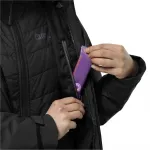 Куртка Jack Wolfskin Glaabach 3In1, черный - фото 4