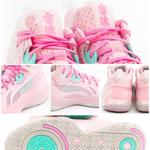 Кроссовки sonic 10 v1 mid 'pink green' Li-Ning, розовый - фото 4