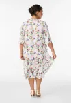 Платье mit 3/4ärmeln Zizzi, Flower Aop - фото 2