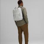 Lululemon Нейлоновый рюкзак унисекс серый - фото 5