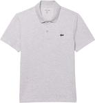 Lacoste мужская поло Regular Fit из хлопкового микса, Silver Chine - фото 5