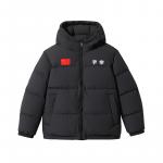 Li-Ning Li Ning Down Jackets Men's Black Hooded Thickened - фото