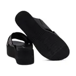 Кожаные тапочки Calvin Klein, черный - фото 4