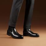 Челси ботинки мужские черные THOM WILLS, [Коробка] Черные E971-1 - фото 8