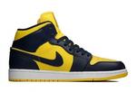 Кроссовки Air Jordan 1 Mid 'Michigan', желтый - фото 3