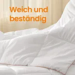 Одеяло HOME, 200 x 135 см, стеганое одеяло с 8 петлями SONGMICS - фото 3