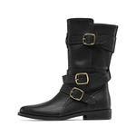 Ботильоны женские черные EBLAN - фото 2