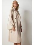 Переходное пальто Happiness Istanbul Übergangsmantel, бежевый - фото 3
