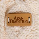 Классические варежки косой вязки Aran Aran Traditions, бежевый - фото 3