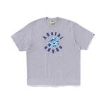 Футболка с принтом A BATHING APE, серый - фото