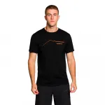 Футболка с коротким рукавом Trangoworld Serneus, черный - фото