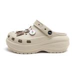 Клоги Женские Jeep, Бежево-оранжевые - фото