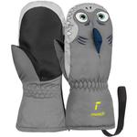 Детские милые перчатки Reusch, серый - фото