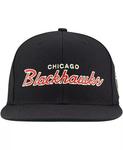 Черная мужская кепка Mitchell Ness Chicago Blackhawks Core Team Script 2.0 Snapback Mitchell & Ness, черный - фото 5