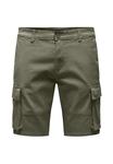 Шорты ONSCAM STAGE Only & Sons, зеленый - фото 3