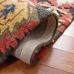 Ковер-ковер-дорожка SAFAVIEH, 69 x 610 см, Blossom Collection, Charcoal & Multi, ручной работы из шерсти, цветочный дизайн, идеально подходит для помещений с высокой проходимостью: гостиная, спальня, столовая (BLM402H-220) - фото 6