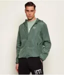 Куртка regular fit Ea7, зеленый - фото