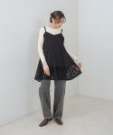 Мини-платье с кружевной отделкой Bab, цвет Black - фото 3