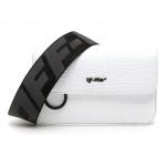 Сумка Off-White Leather Shoulder Messenger Bag White - фото