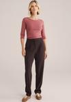 Топ WE Fashion MET DRIEKWART MOUWEN, Pink - фото 2