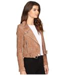 Куртка Blank NYC Suede Moto Jacket, цвет Coffee Bean - фото 4