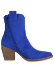 Ботильоны VAN HILL Cowboy Boots Ava, цвет blau velours - фото 3
