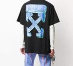 Футболка мужская Off-White Marker Blue, черный - фото 4
