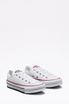 Молодежные кроссовки Eva Lift Chuck Ox Converse, белый - фото 4